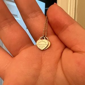 Tiffany & Co 14 Inch Return to Tiffany Necklace Ag 925